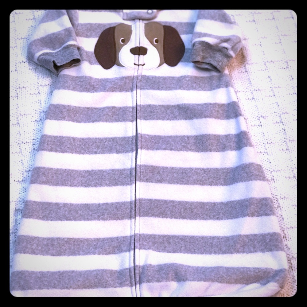 Puppy Fleece Sleep Bag - S